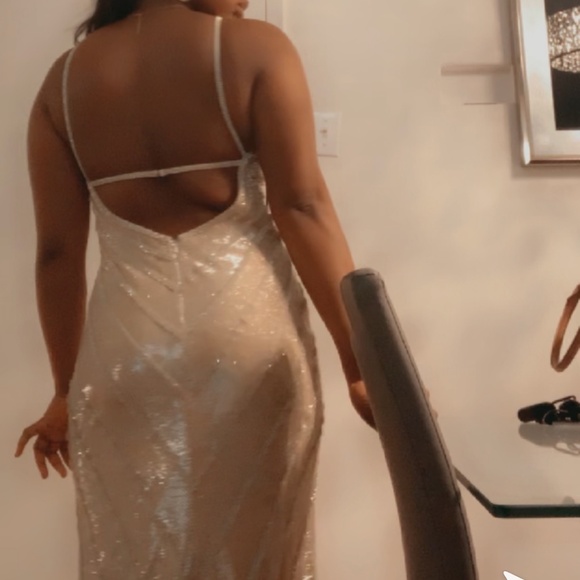 Gold Prom Dress - Picture 4 of 4